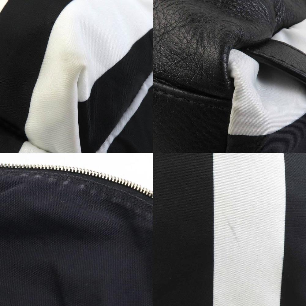 Givenchy Backpack Leather Black White - image 3